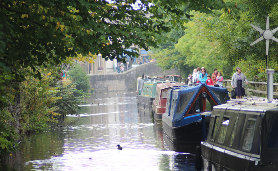 Sceanery on Skipton Waterways