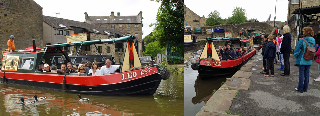 Narrow boat trips from Skipton on the Leeds & Liverpool Canal